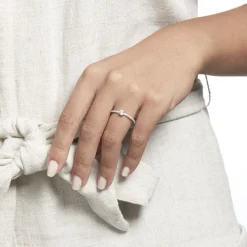 Histoire d'Or Bague Solitaire Ursi De Zirconium* Bagues|Bagues Fantaisie