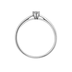 Histoire d'Or Bague Solitaire Veronika Or Blanc Diamant* Bagues|Bagues Avec Pierre