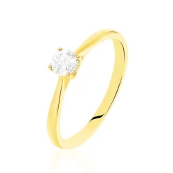 Histoire d'Or Bague Solitaire Victoria Or Jaune Diamant* Bagues|Bagues Avec Pierre