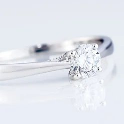 Histoire d'Or Bague Solitaire Victoria Platine Blanc Diamant* Bagues|Bagues Avec Pierre