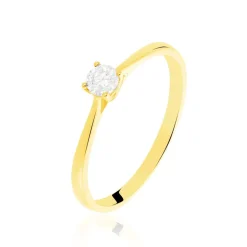 Histoire d'Or Bague Solitaire Victoria Or Jaune Diamant* Bagues|Bagues Avec Pierre