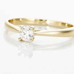 Histoire d'Or Bague Solitaire Victoria Or Jaune Diamant* Bagues|Bagues Avec Pierre