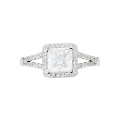 Histoire d'Or Bague Solitaire Wilona Argent Blanc Oxyde De Zirconium* Bagues|Bagues Fantaisie