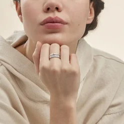 Histoire d'Or Bague Sophia Or Blanc Diamant* Bagues Avec Pierre|Bagues