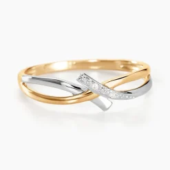 Histoire d'Or Bague Soukayna Or Bicolore Diamant* Bagues|Bagues Avec Pierre