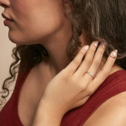 Histoire d'Or Bague Soukayna Or Bicolore Diamant* Bagues|Bagues Avec Pierre