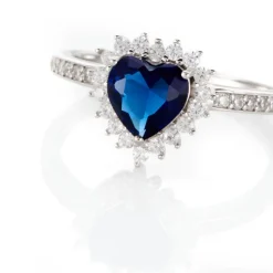 Online Histoire d'Or Bague Sphinx Argent Blanc Pierre Et Oxyde De Zirconium