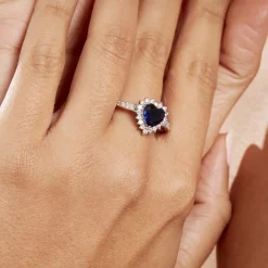 Online Histoire d'Or Bague Sphinx Argent Blanc Pierre Et Oxyde De Zirconium