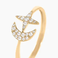 Histoire d'Or Bague Stellar Or Jaune Oxyde De Zirconium* Bagues|Bagues Avec Pierre