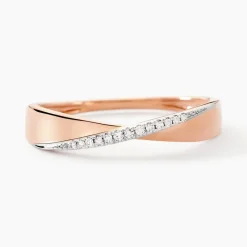 Histoire d'Or Bague Suzie Or Rose Diamant* Bagues|Bagues Avec Pierre