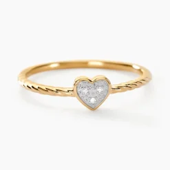 Hot Histoire d'Or Bague Svana Or Jaune Diamant