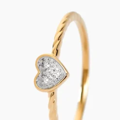 Hot Histoire d'Or Bague Svana Or Jaune Diamant