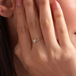 Hot Histoire d'Or Bague Svana Or Jaune Diamant