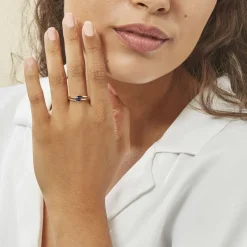 Histoire d'Or Bague Sylvene Or Bicolore Saphir* Bagues|Bagues Avec Pierre