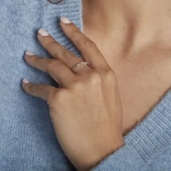 Histoire d'Or Bague Talna Or Blanc Diamant* Bagues|Bagues Avec Pierre