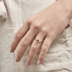 Histoire d'Or Bague Tamyra Serti Couteau Or Jaune Saphir* Bagues|Bagues Avec Pierre