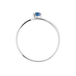 Histoire d'Or Bague Tanissia Or Blanc Saphir Et Diamant* Bagues Avec Pierre|Bagues Solitaires