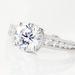 Histoire d'Or Bague Tatjana Or Blanc Oxyde De Zirconium* Bagues|Bagues Solitaires