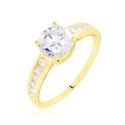 Histoire d'Or Bague Tatjana Or Jaune Oxyde De Zirconium* Bagues|Bagues Solitaires