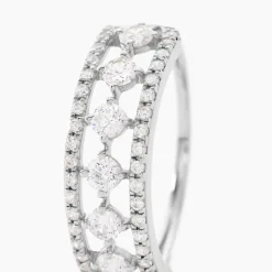 Histoire d'Or Bague The Crown Or Blanc Oxyde De Zirconium* Bagues|Bagues Avec Pierre