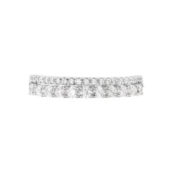 Histoire d'Or Bague The Crown Or Blanc Oxyde De Zirconium* Bagues|Bagues Avec Pierre