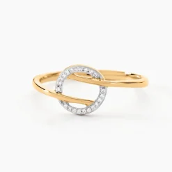 Histoire d'Or Bague Thealane Or Jaune Diamant* Bagues|Bagues Avec Pierre