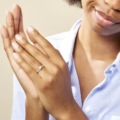 Histoire d'Or Bague Tilla Or Jaune Oxyde De Zirconium* Bagues|Bagues Avec Pierre