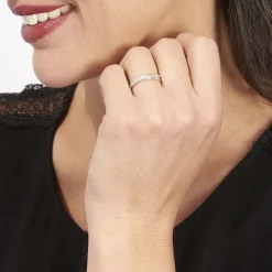 Outlet Histoire d'Or Bague Timira or blanc diamant