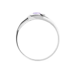 Histoire d'Or Bague Tiphaine Or Blanc Amethyste* Bagues|Bagues Avec Pierre