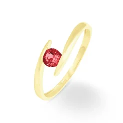 Histoire d'Or Bague Tiphaine Or Jaune Rubis* Bagues|Bagues Avec Pierre