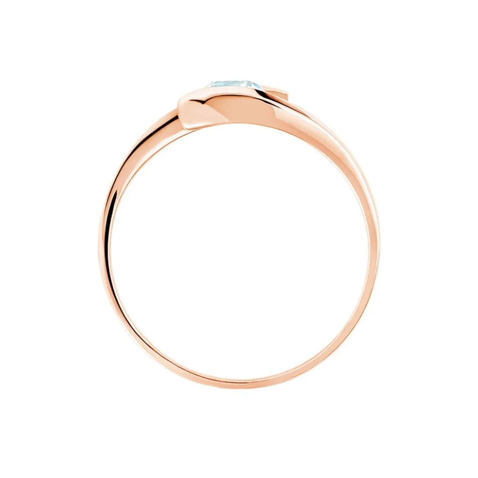 Histoire d'Or Bague Tiphaine Or Rose Topaze* Bagues|Bagues Avec Pierre