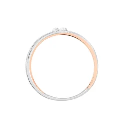 Histoire d'Or Bague Tonnia Or Bicolore Diamant* Bagues|Bagues Avec Pierre