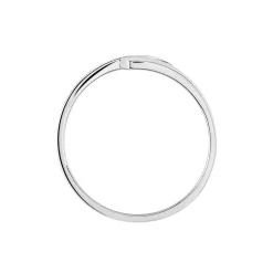 New Histoire d'Or Bague Trilogie Or Blanc Diamant