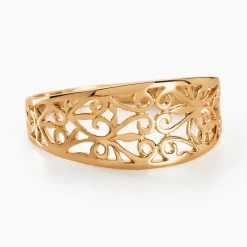 Online Histoire d'Or Bague Tyfene Plaqué Or Jaune