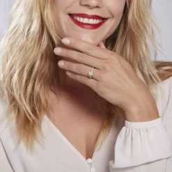 Sale Histoire d'Or Bague Urbane Platine Blanc Diamant