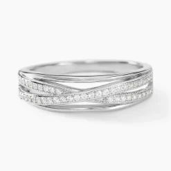 Histoire d'Or Bague Urpa Argent Blanc Oxyde De Zirconium* Bagues|Bagues Fantaisie