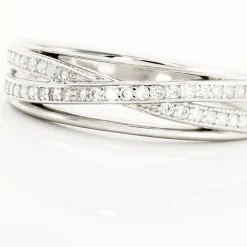 Histoire d'Or Bague Urpa Argent Blanc Oxyde De Zirconium* Bagues|Bagues Fantaisie