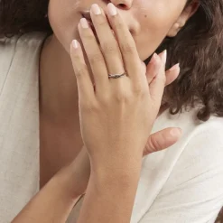 Hot Histoire d'Or Bague Ursulla Or Blanc Diamant