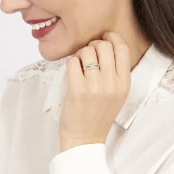 Histoire d'Or Bague Vaguelette* Bagues|Bagues Avec Pierre