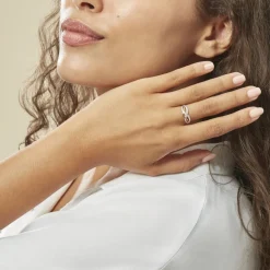 Histoire d'Or Bague Vaguelette* Bagues|Bagues Avec Pierre