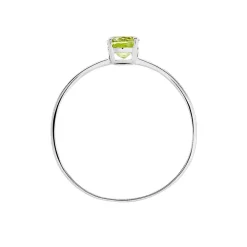 Histoire d'Or Bague Valentino Or Blanc Péridot* Bagues|Bagues Avec Pierre