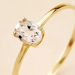 Histoire d'Or Bague Valentino Or Jaune Quartz* Bagues|Bagues Avec Pierre