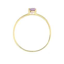 Clearance Histoire d'Or Bague Valentino Or Jaune Améthyste or jaune améthyste violet