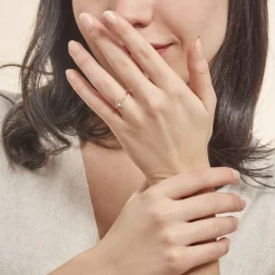 Histoire d'Or Bague Valeriana Or Jaune Oxyde De Zirconium