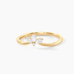 Sale Histoire d'Or Bague Valkyries Or Jaune Diamant Synthétique