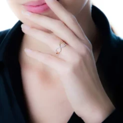 Histoire d'Or Bague Varina Or Blanc Diamant* Bagues|Bagues Avec Pierre