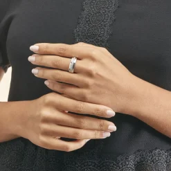 Histoire d'Or Bague Vianca Or Blanc Diamant* Bagues|Bagues Avec Pierre