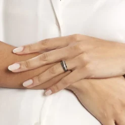 Histoire d'Or Bague Virginie Or Blanc Diamant* Bagues|Bagues Avec Pierre