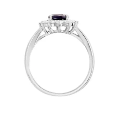 Online Histoire d'Or Bague Vladimir Or Jaune Saphir or blanc saphir