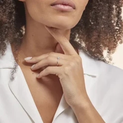 Histoire d'Or Bague Vrille Accompagnee* Bagues|Bagues Avec Pierre